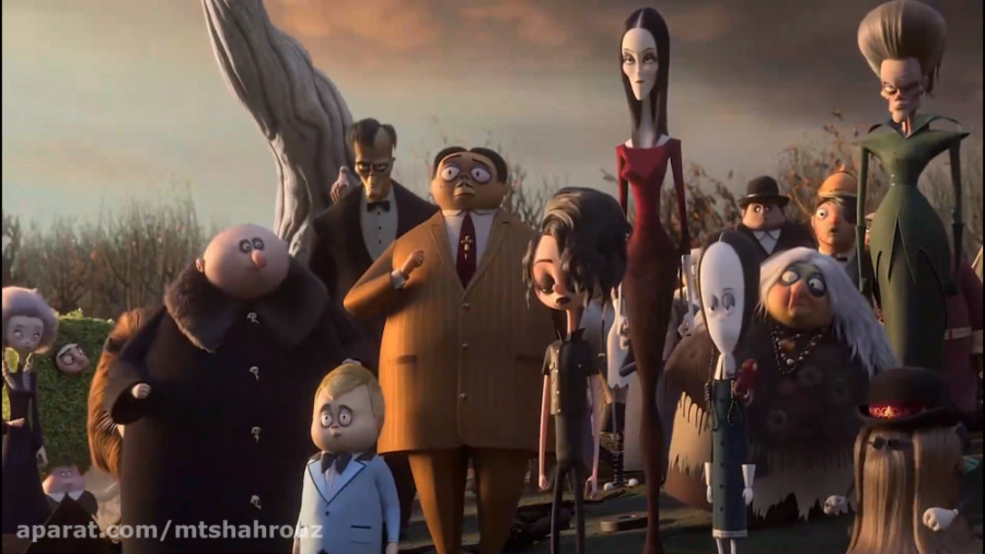 دوبله فارسی انیمیشن خانواده آدامز The Addams Family 2019